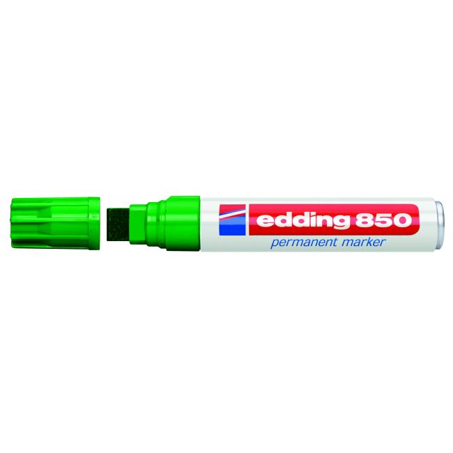 Permanentný popisovač edding 850 zelený