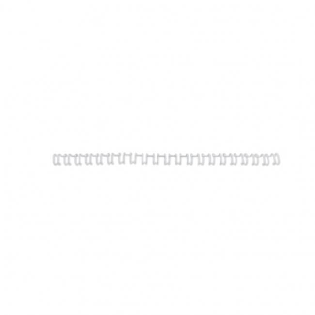 Drôtové hrebene GBC Multibind 21kr. 6mm biele