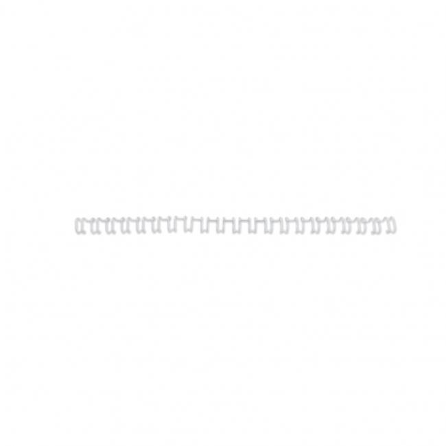 Drôtové hrebene GBC Multibind 21kr.12mm biele