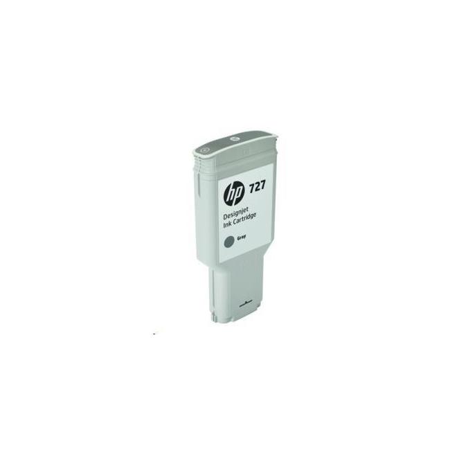Atramentová náplň HP F9J80A HP 727 grey (300 ml) pre DesignJet T920/T1500/ T2500