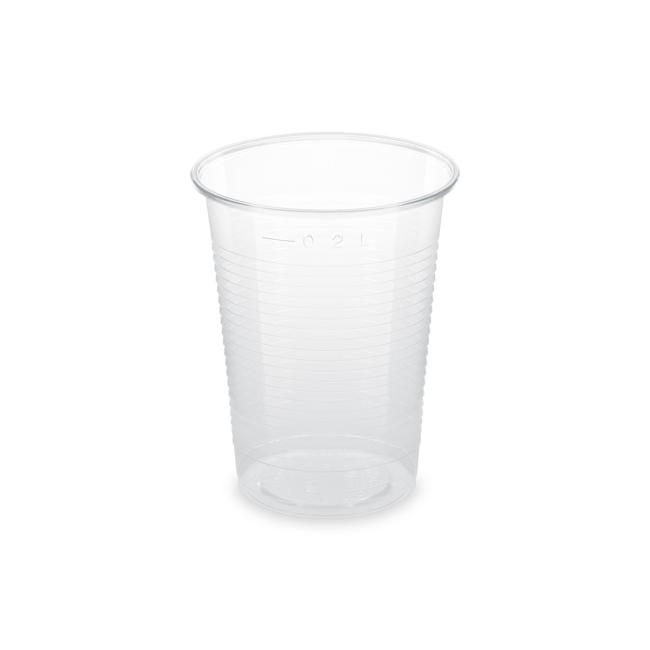 Pohár priehľadný z BIO plastu (PLA) 200 ml (100 ks)