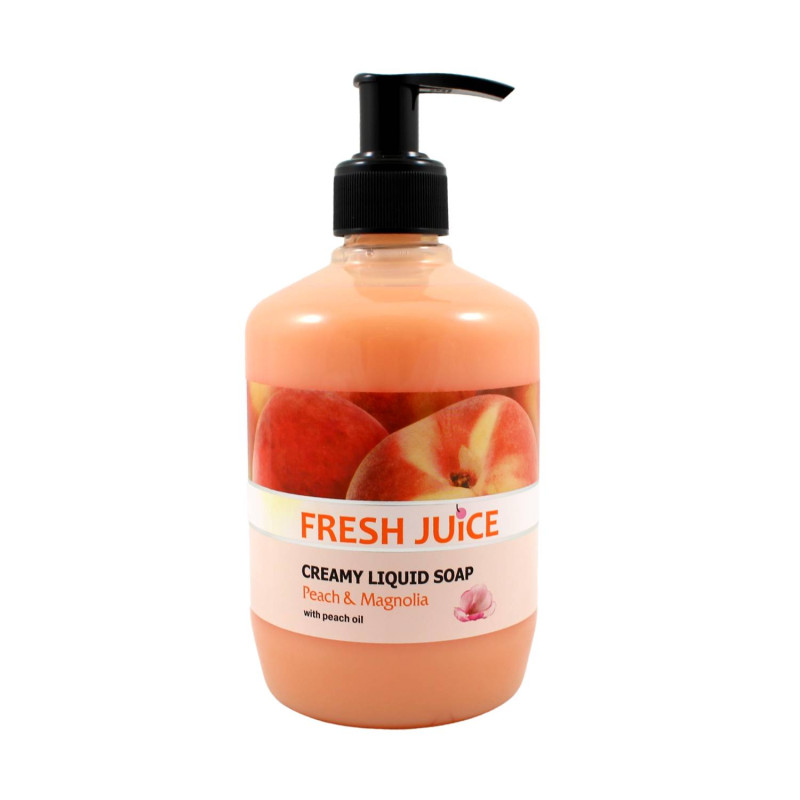 Fresh Juice krémové mydlo PEACH & MAGNOLIA 460ml