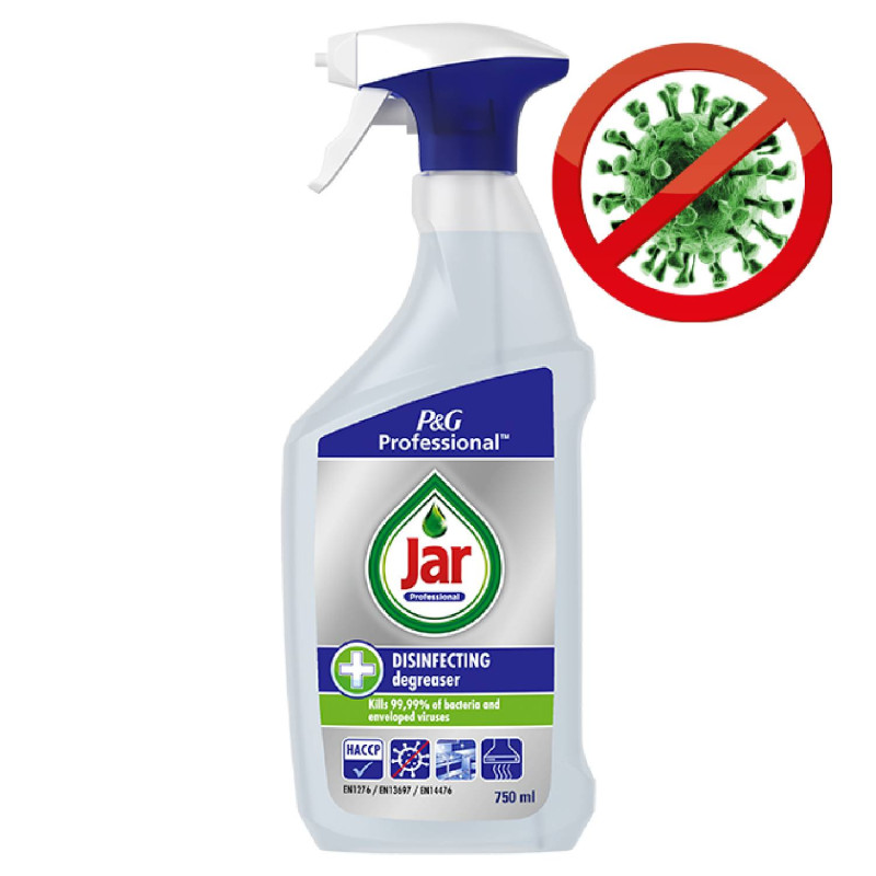 Jar dezinfekčný odmasťovač 750ml